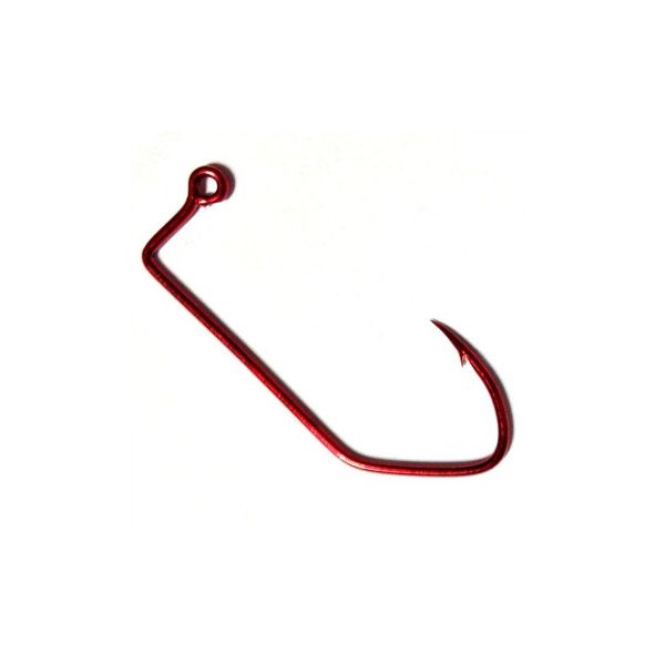 100-1/0 Matzuo 149060 Red Sickle Jig Hooks for Molds 